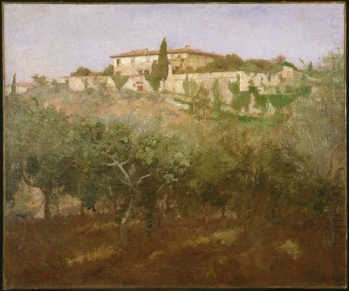 Frank Duveneck Villa Castellani china oil painting image